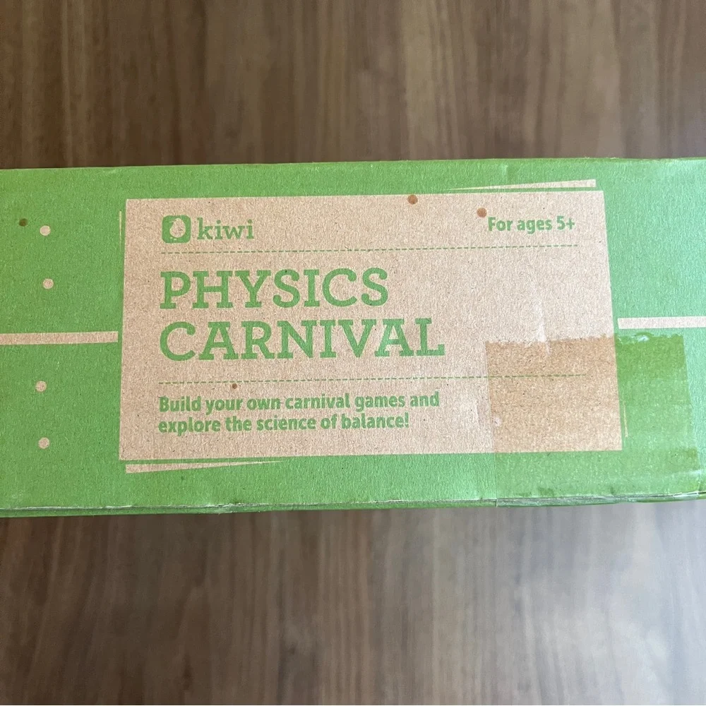 KiwiCo Physics Carnival Learning Educational Kit Ages 5+ New In Box STEM STEAM